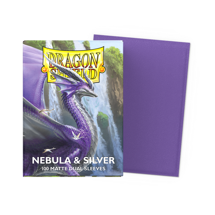 AT-15075 - 100 BUSTINE STANDARD - MATTE DUAL SLEEVES - NEBULA & SILVER