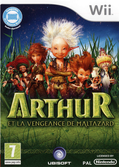 Arthur e la Vendetta di maltazard cover Wii