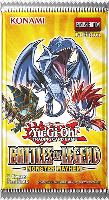 Yu-Gi-Oh! booster pack - BATTAGLIE DELLA LEGGENDA Tumulto dei mostri (ITA)