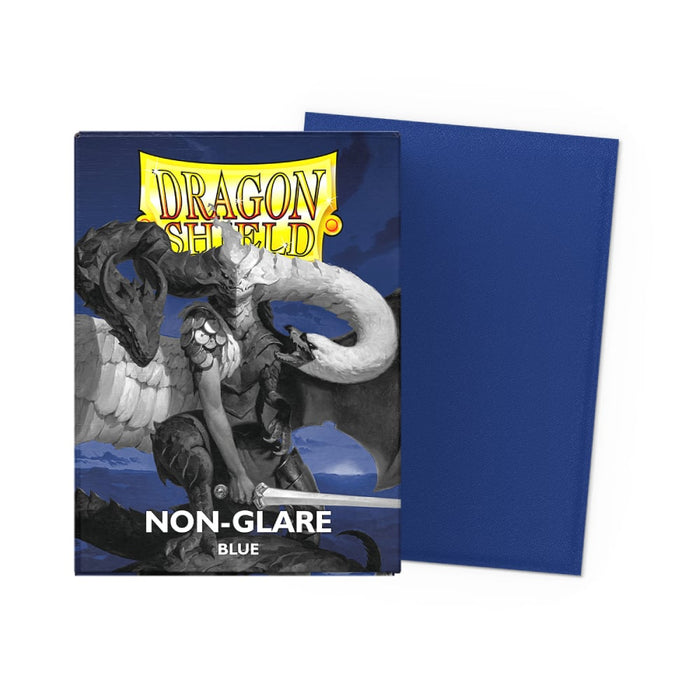 DRAGON SHIELD Bustine Standard NON-GLARE Blue 100pz