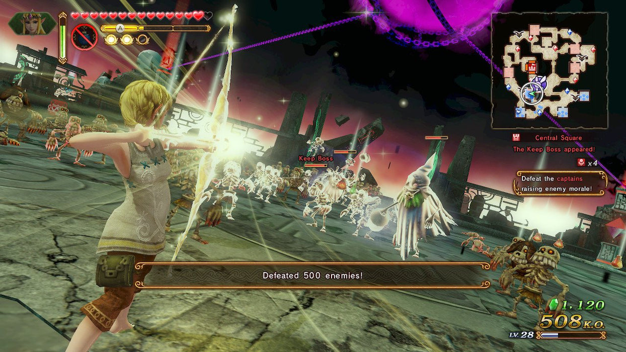 Hyrule Warriors: Definitive Edition (USATO) - Nintendo Switch (RESTART)