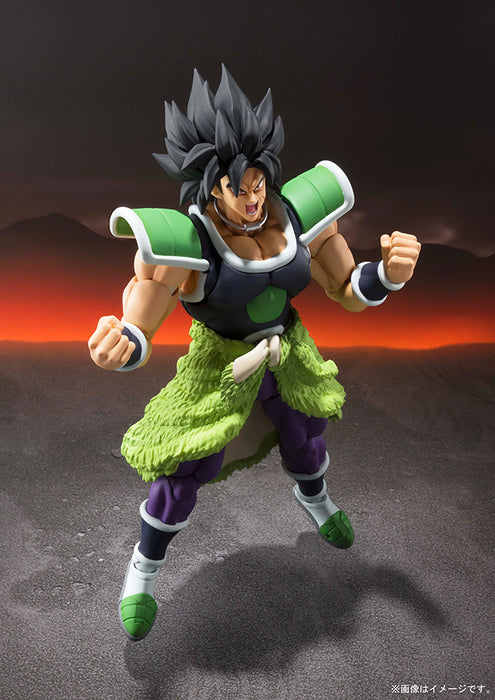 Potente Broly Super Saiyan S.H. Figuarts Bandai: Action Figure Dragon Ball Super
