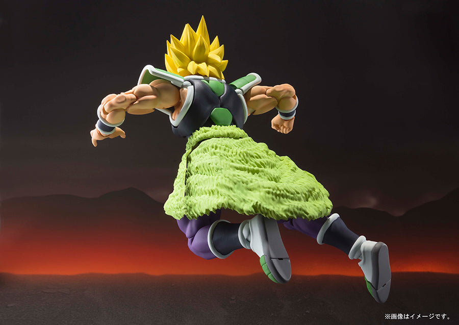 Potente Broly Super Saiyan S.H. Figuarts Bandai: Action Figure Dragon Ball Super