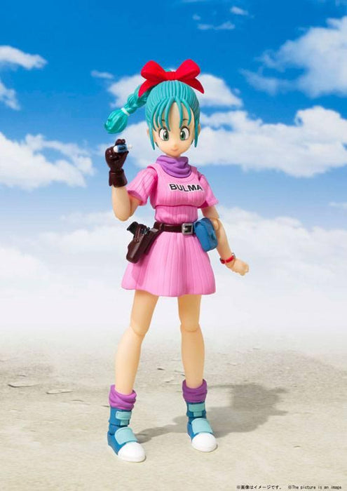 Bulma Dragon Ball S.H.Figuarts Bandai: Inizio Avventura, Figura d'Azione Dettagliata