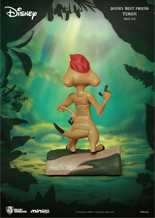 Figurina Disney Timon Mini Egg Attack 8cm Re Leone - Dettagliata PVC da Collezione