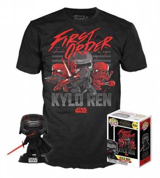 STAR WARS - POP N° 308 - Kylo Ren GITD SE + Tee (M)