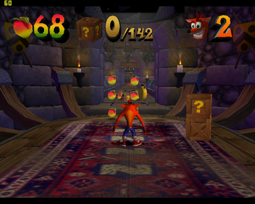 Crash Bandicoot: L'Ira di Cortex (con imballo originale) PLATINUM (usato) - PS2 (RESTART)