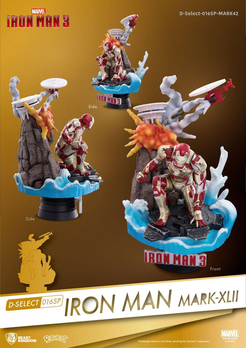 Diorama Iron Man Mark XLII D-Stage Beast Kingdom PVC Marvel Studios