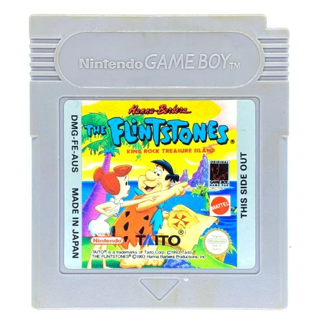 The Flintstones: King Rock Treasure Island (Modul) (gebraucht)- Game Boy (Neustart)