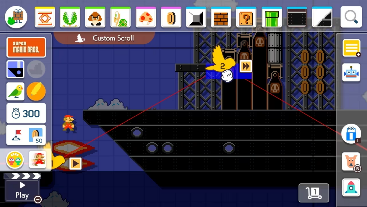 Super Mario Maker 2 (USATO) - Nintendo Switch (RESTART)