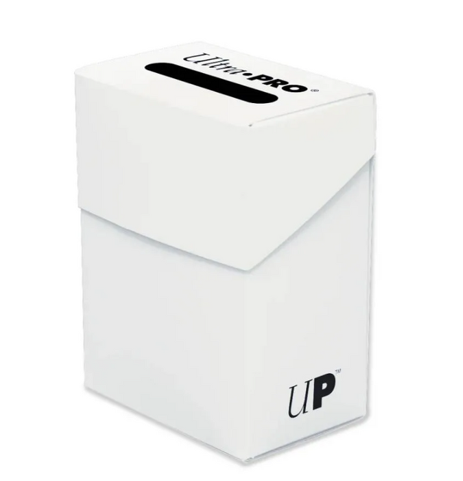 Ultra Pro Solid Color Deck Box BIANCO