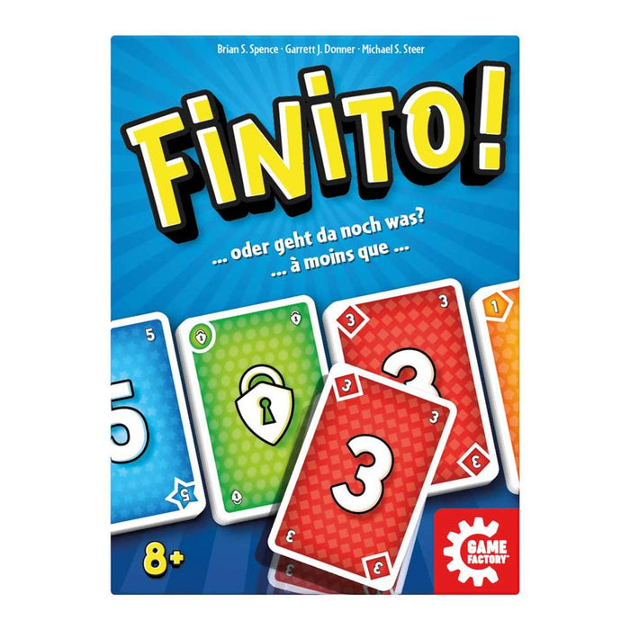 Finito! Gioco di Carte Rapido e Divertente per Famiglia e Amici