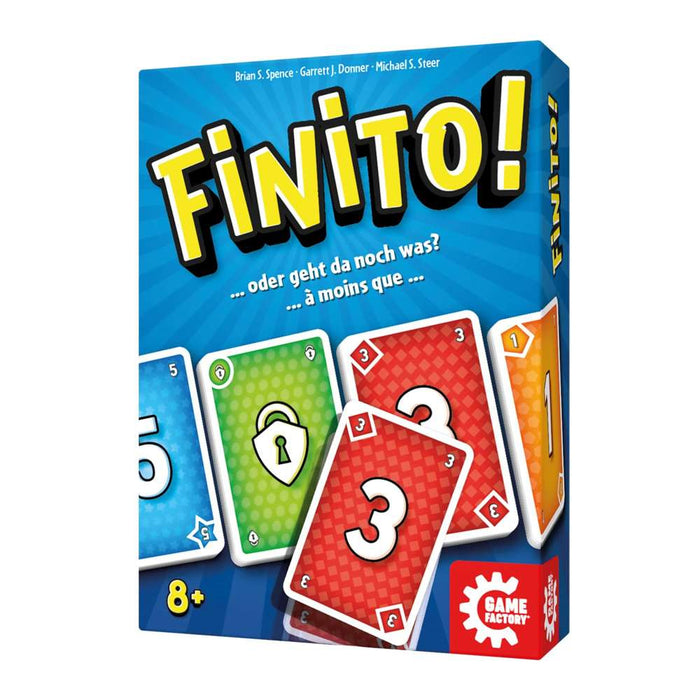 Finito! Gioco di Carte Rapido e Divertente per Famiglia e Amici