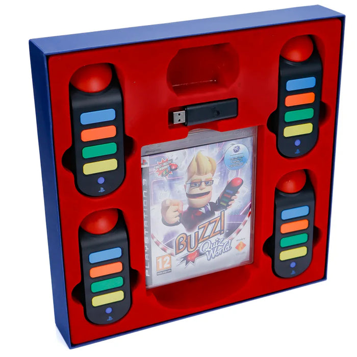 Buzz! Quiz TV - Special Edition + 4 Wireless Buzzer (USATO) - PS3 (RESTART)