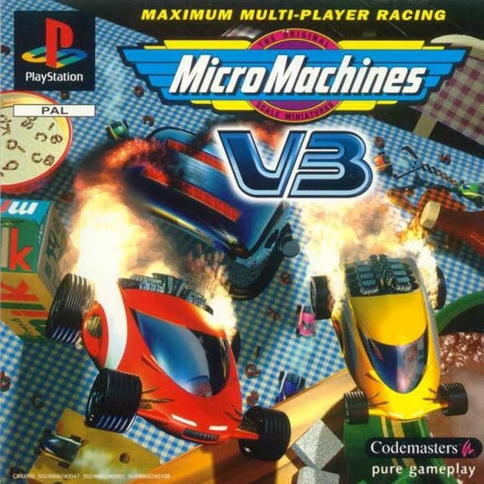 Micro Machines V3 - PS1 (Usato)