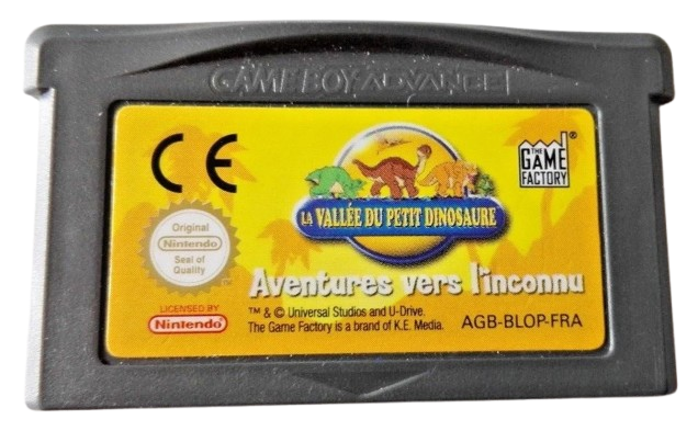 La Vallée du Petit Dinosaure: Aventures vers l'inconnu (MODULO) (USATO) - GBA (RESTART)