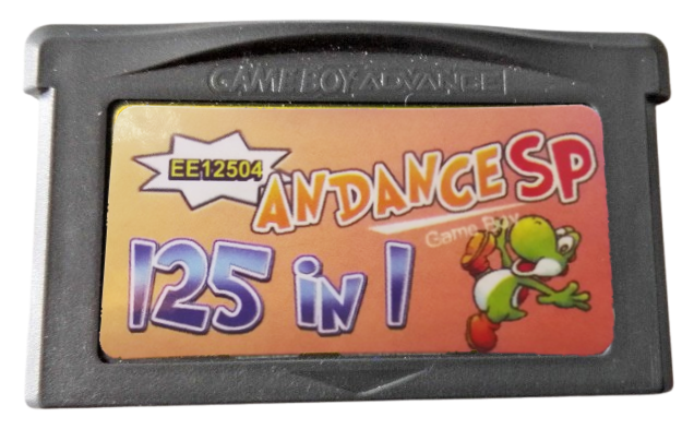 Spielkassette: 125 in 1 (GEBRAUCHT) (MODUL) - Gameboy Advance (NEUSTART)
