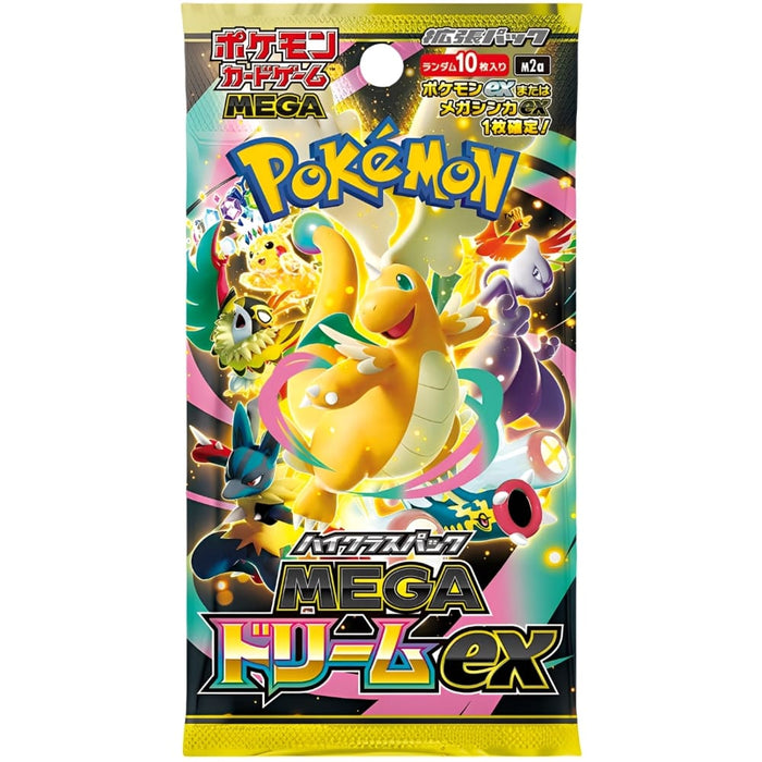 Pokemon <br> Mega Dream ex <br> Booster <br> Japanisch <br> Versand 09.12.-10.12.2025