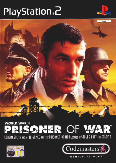 PRISONER OF WAR - PS2 (RESTART) - cover frontale