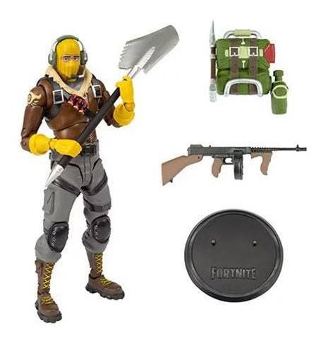 Raptor Fortnite McFarlane Toys: Figura d'Azione Articolata 18cm con Accessori