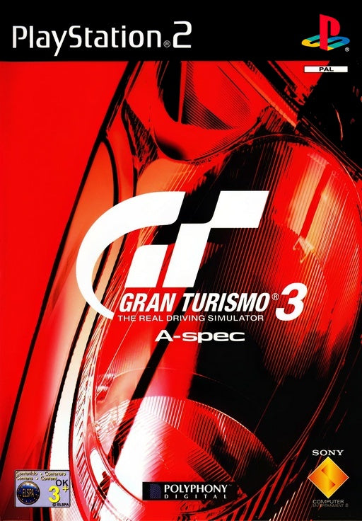 Gran Turismo 3 A-Spec - PS2 cover PS2