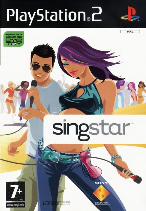 Singstar Vasco - PS2 cover PS2