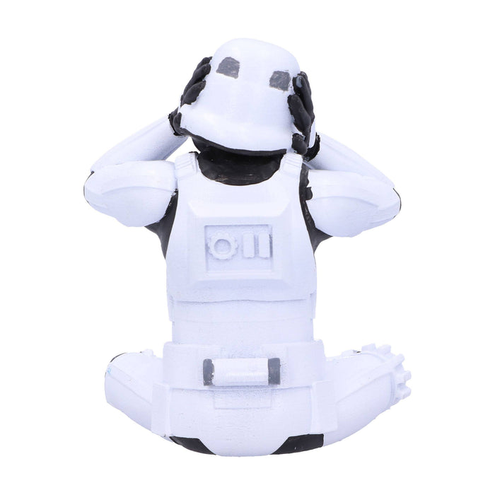 Statua Stormtrooper Originale Nemesis Now: Non Sento il Male, 10 cm Collezionabile