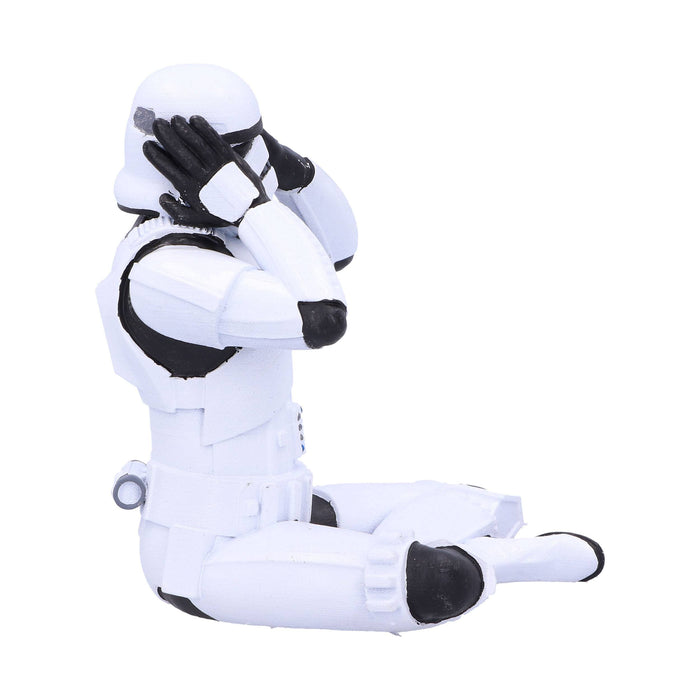 Statua Stormtrooper Originale Nemesis Now: Non Sento il Male, 10 cm Collezionabile