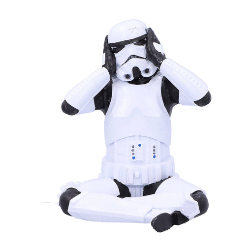 Statua Stormtrooper Originale Nemesis Now: Non Sento il Male, 10 cm Collezionabile
