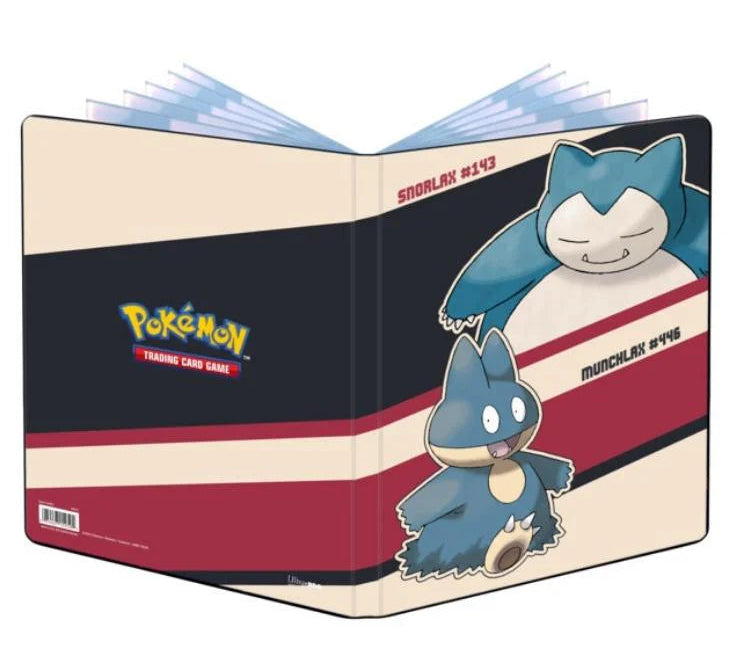 9-Pocket Pokémon Portfolio - Snorlax & Munchlax / Relaxo & Mampfaxo