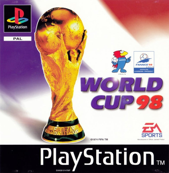 World Cup 98 Coppa del Mondo - PS1 (Usato)