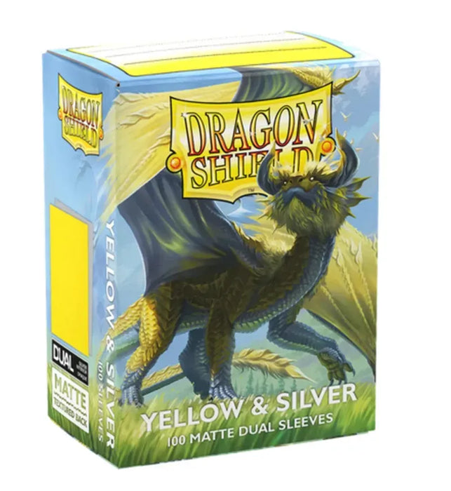 AT-15071 - 100 BUSTINE STANDARD - MATTE DUAL SLEEVES - YELLOW & SILVER