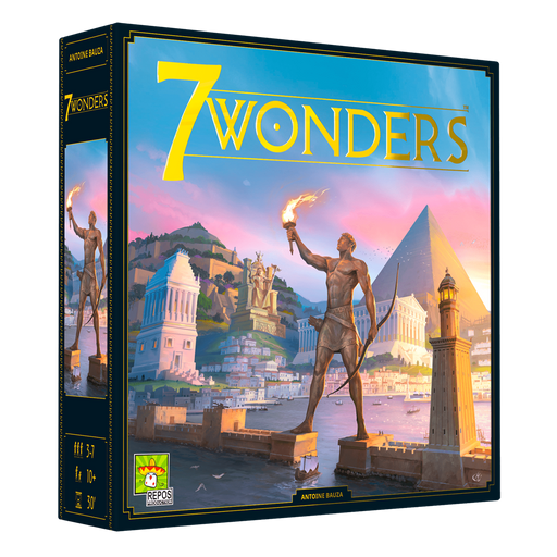 7 Wonders Gioco da Tavolo Strategico Asmodee - Costruisci Meraviglie Antiche