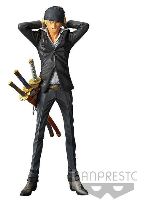 BANPRESTO FIGURE KING OF THE ARTIST RORONOA ZORO ONE PIECE PVC STATUE NEW