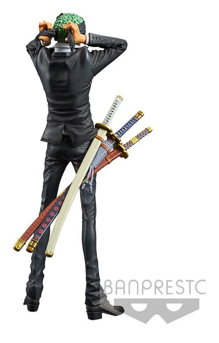 BANPRESTO FIGURE KING OF THE ARTIST RORONOA ZORO ONE PIECE PVC STATUE NEW