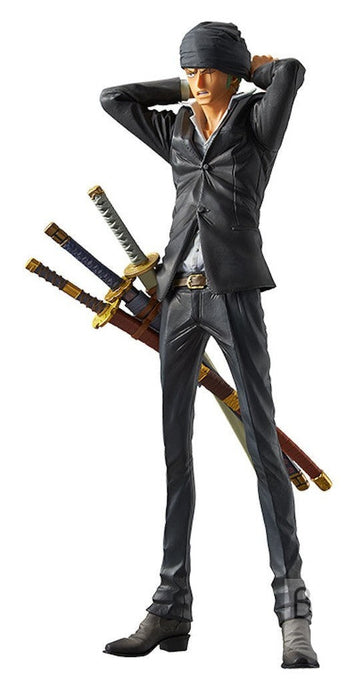 BANPRESTO FIGURE KING OF THE ARTIST RORONOA ZORO ONE PIECE PVC STATUE NEW