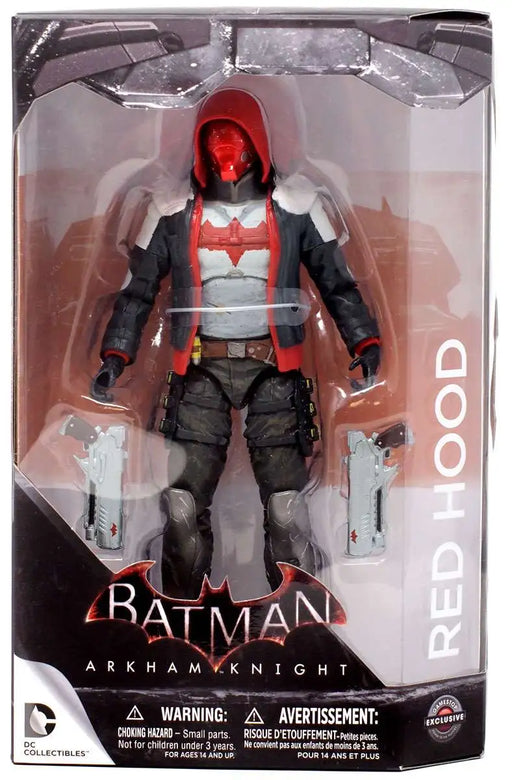 Action Figure Esclusiva Red Hood Arkham Knight 18 cm con Pistole Dettagliate