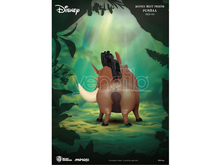 Figura Pumbaa Re Leone Disney Beast Kingdom, Mini Egg Attack da Collezione Originale