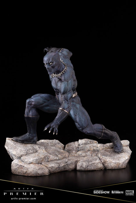 Statua ARTFX Premier Marvel Black Panther Kotobukiya T'Challa Vibranio Dettagliata Scala 1:10