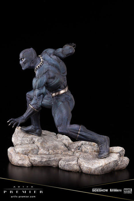 Statua ARTFX Premier Marvel Black Panther Kotobukiya T'Challa Vibranio Dettagliata Scala 1:10