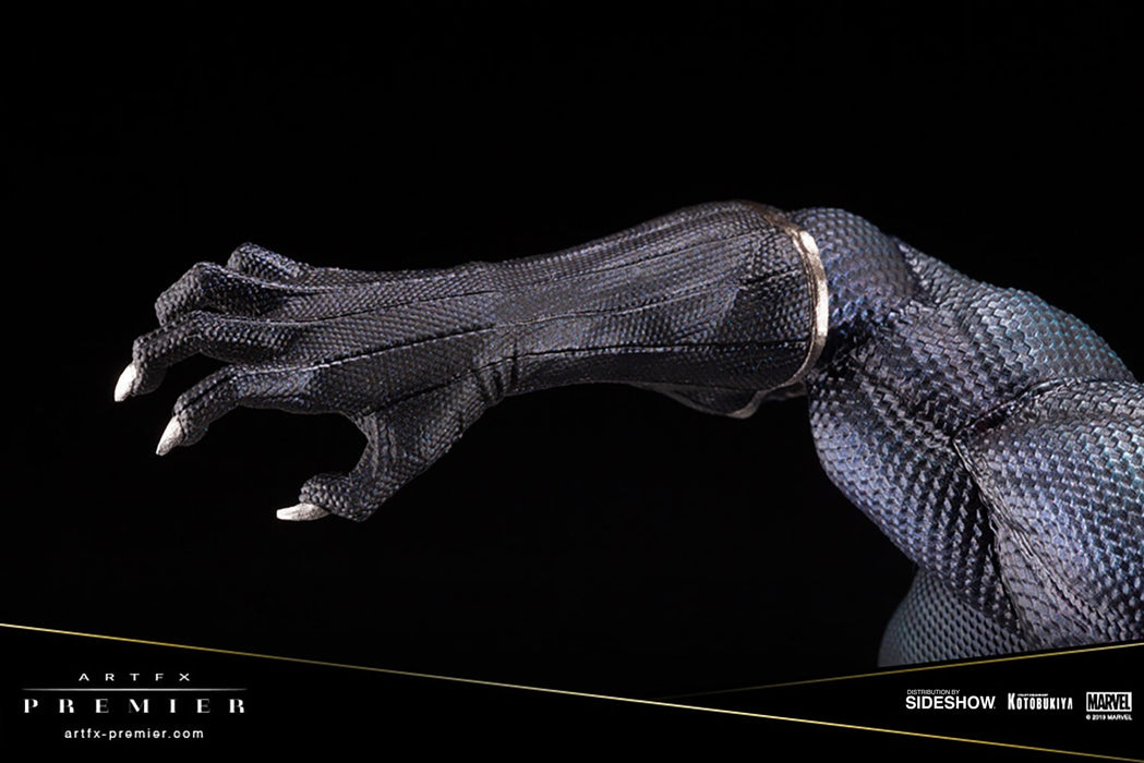 Statua ARTFX Premier Marvel Black Panther Kotobukiya T'Challa Vibranio Dettagliata Scala 1:10