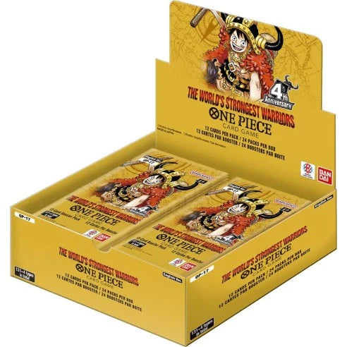 Bandai One Piece ENG Card Game OP-17 Box 24 Buste - EN