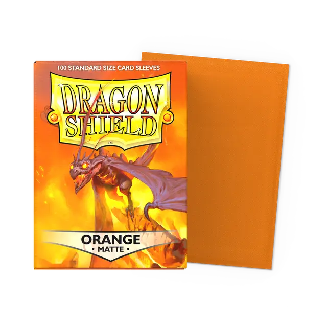 Dragon Shield - Orange - Matte