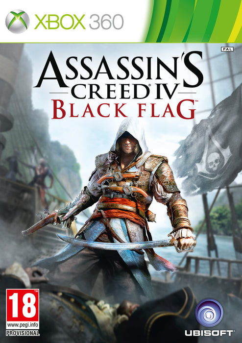 Assassin's Creed IV Black Flag cover Xbox 360