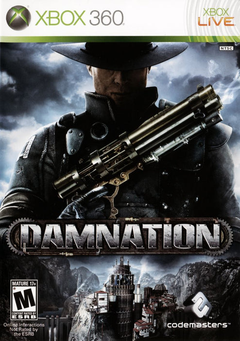 Damnation cover Xbox 360