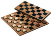 Set Dama Classico in Legno Pieghevole per Divertimento Strategico in Famiglia