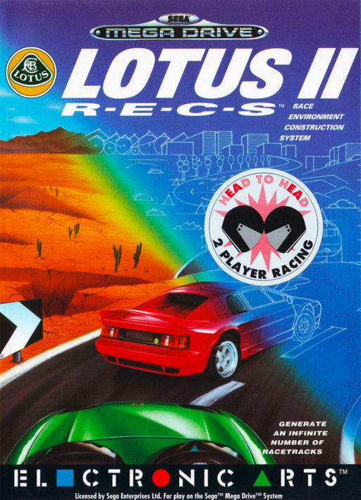 Lotus II - R.E.C.S. - Mega Drive (Usato)