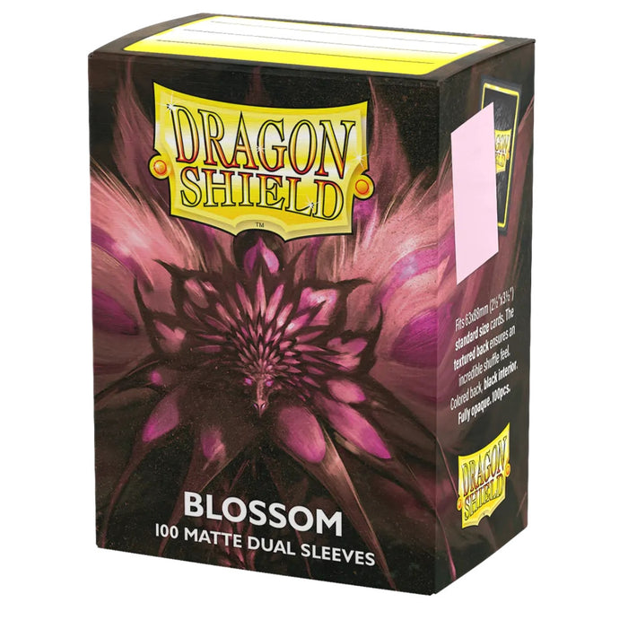 AT-15067 - 100 BUSTINE STANDARD - BLOSSOM MATTE DUAL SLEEVES - official Dragon Shield product image