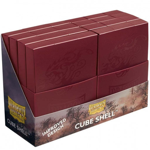 Dragon Shield Cube Shell Blood Red (8pz) - AT-30550