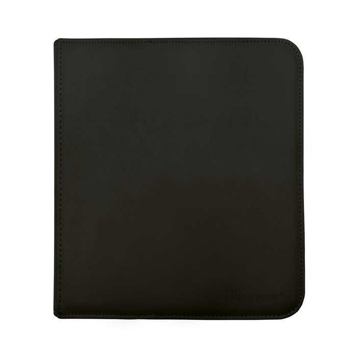 E-15891 ZIPPERED 12 POCKET PRO-BINDER BLACK